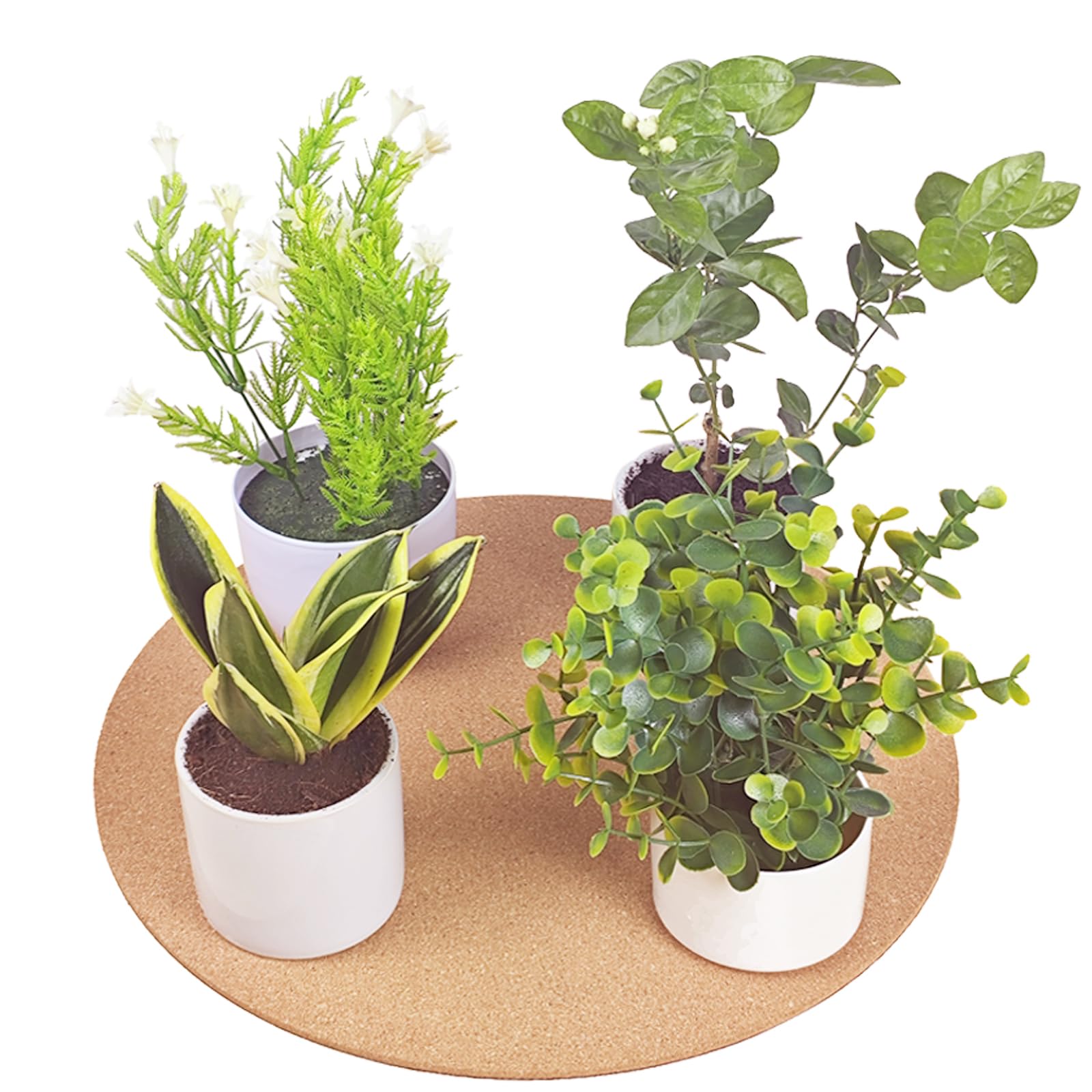 Venyat balcony display with coasters organizing plants and enhancing aesthetics