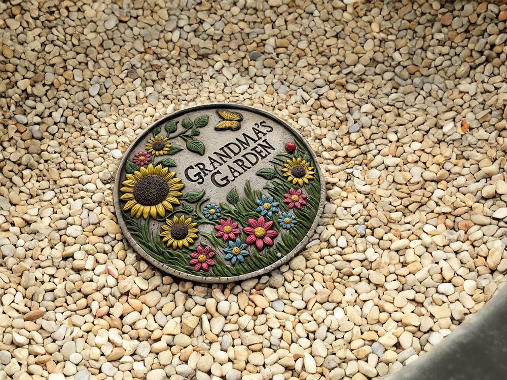 VEOJEIN close-up of 3D hand-painted sunflower detail for lasting color