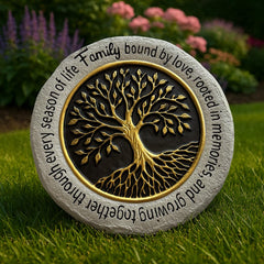 VEOJEIN close-up of sculpted tree texture highlighting detailed leaves and durable finish