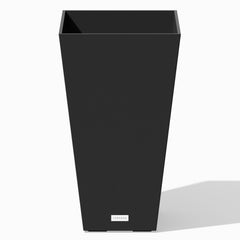 Veradek front view of tapered planter showing clean modern lines and durability