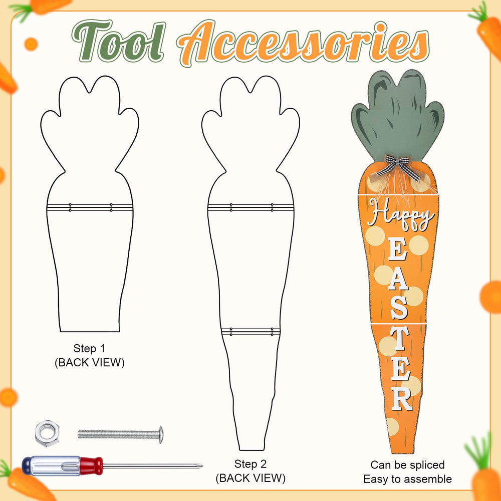 Vercraft carrot beside chair showing scale and ideal 35-inch height
