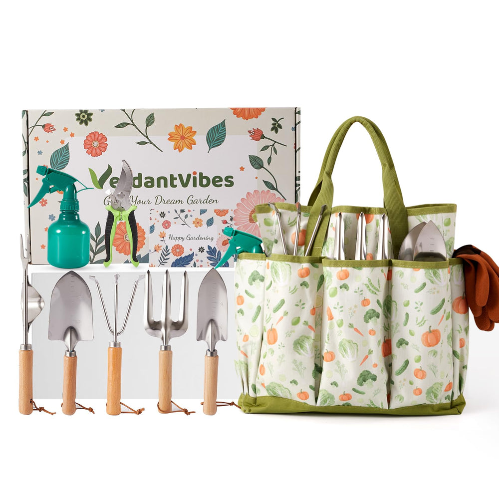 VerdantVibes full 10-piece set laid out, shows organized kit benefits