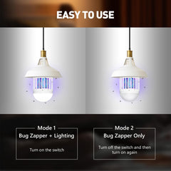 vertmuro blue UV glow in dark room attracting insects and improving control