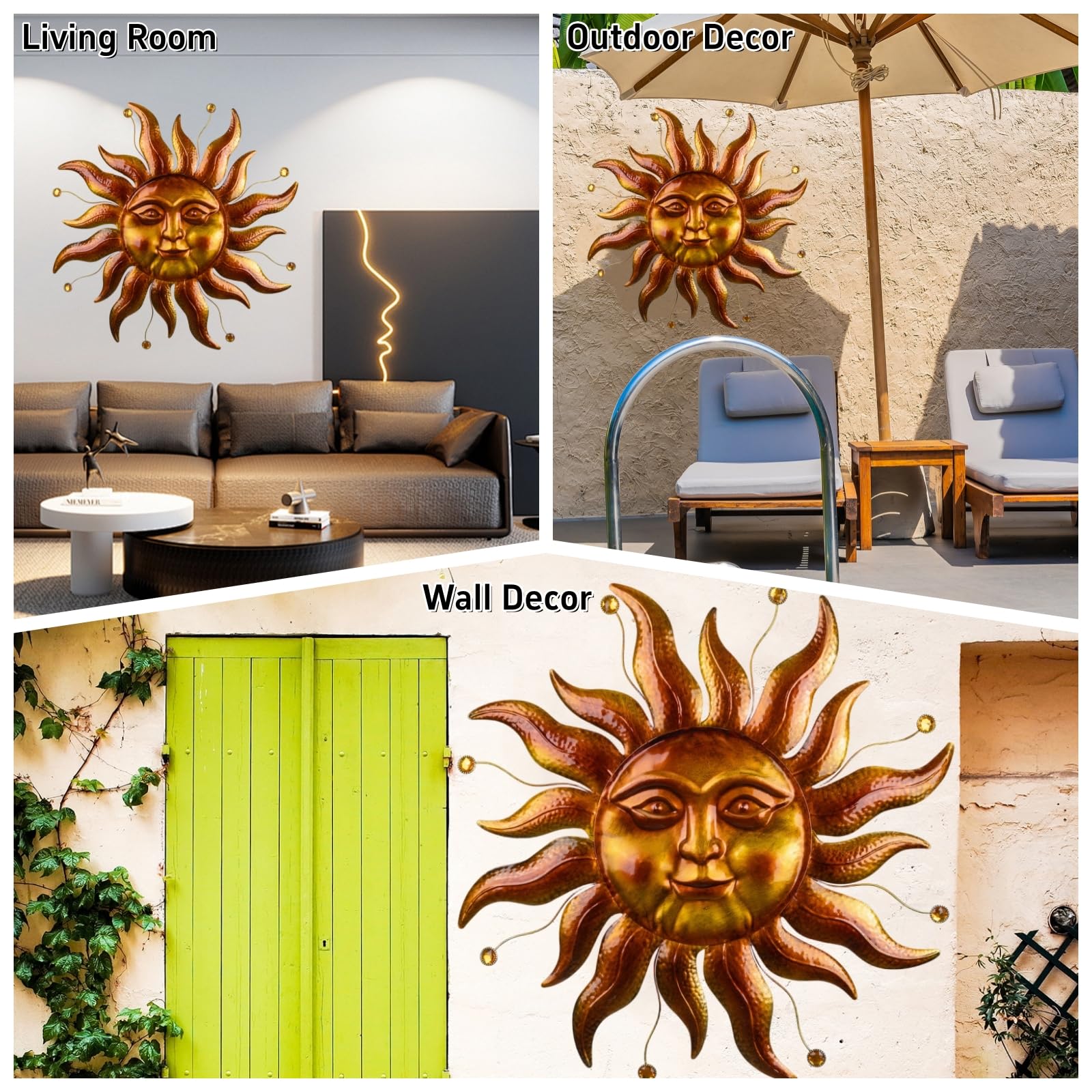 VESTCDF sun decor on porch creating inviting outdoor atmosphere benefit