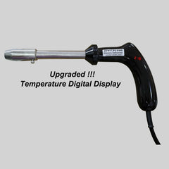 VET.PLUS stainless steel burning tips close-up showing corrosion-resistant durability