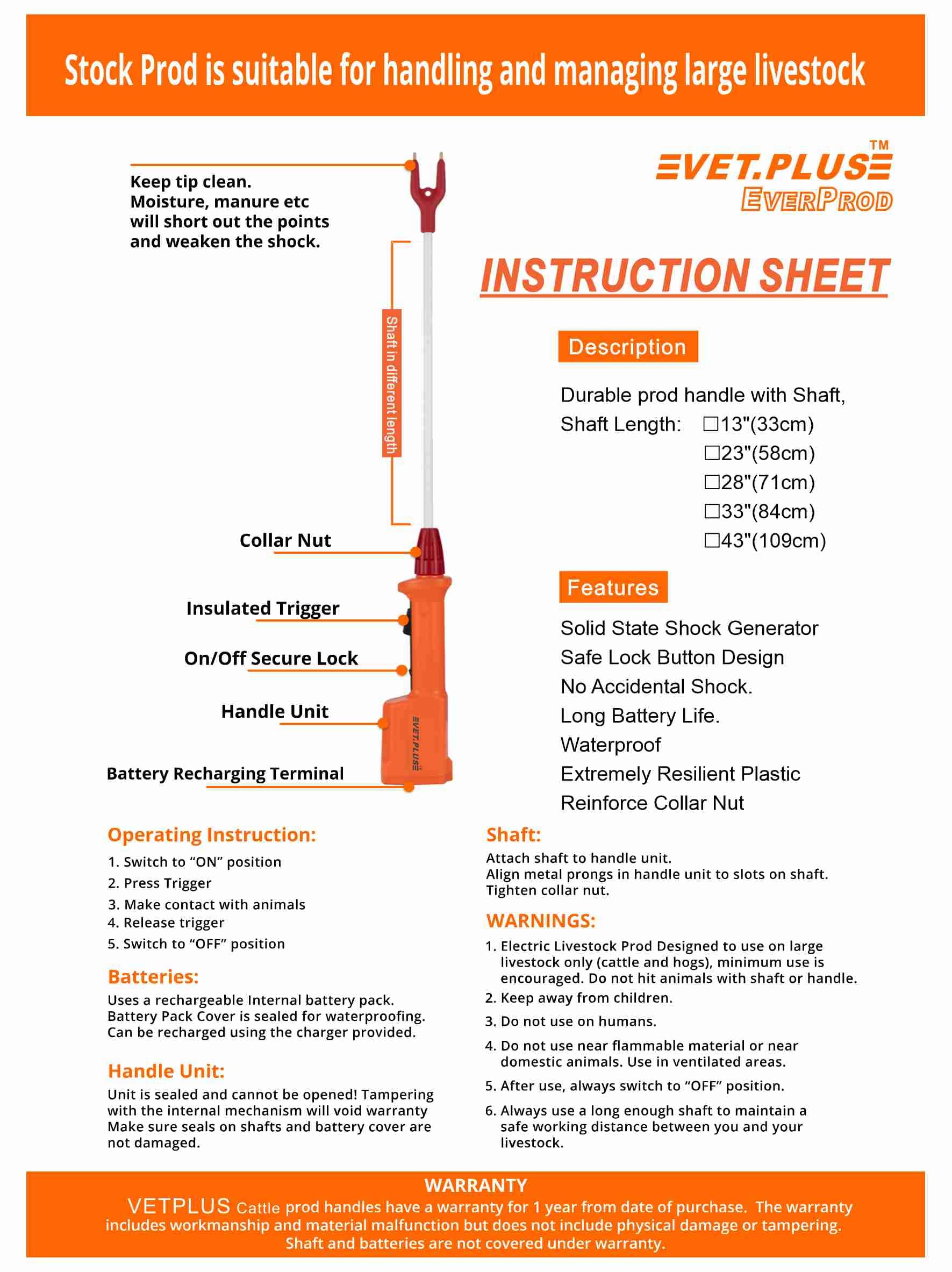 VET.PLUS smooth handle texture demonstrating easy wipe-clean maintenance