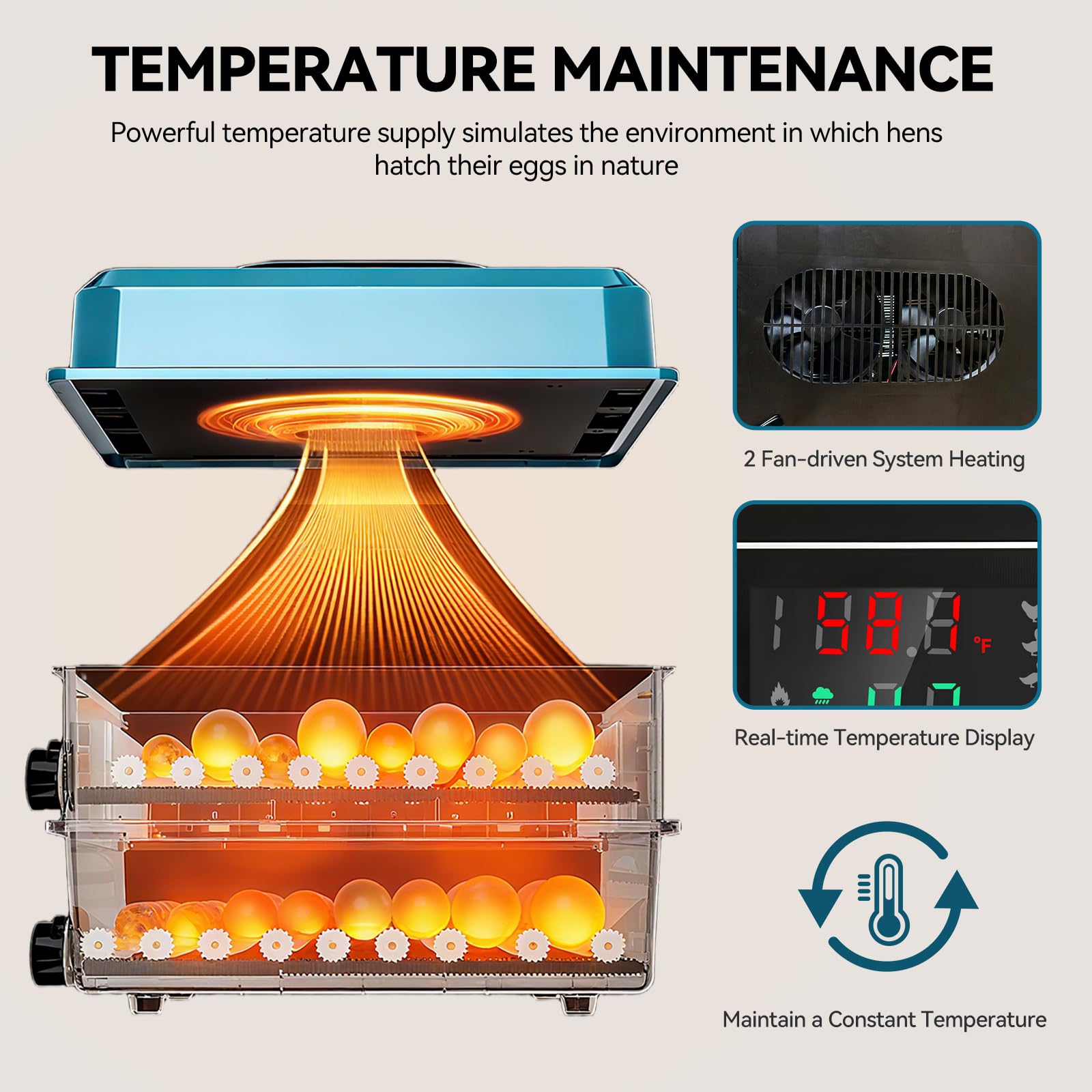 Vevitts automatic water bases and refill pipes maintaining steady humidity levels