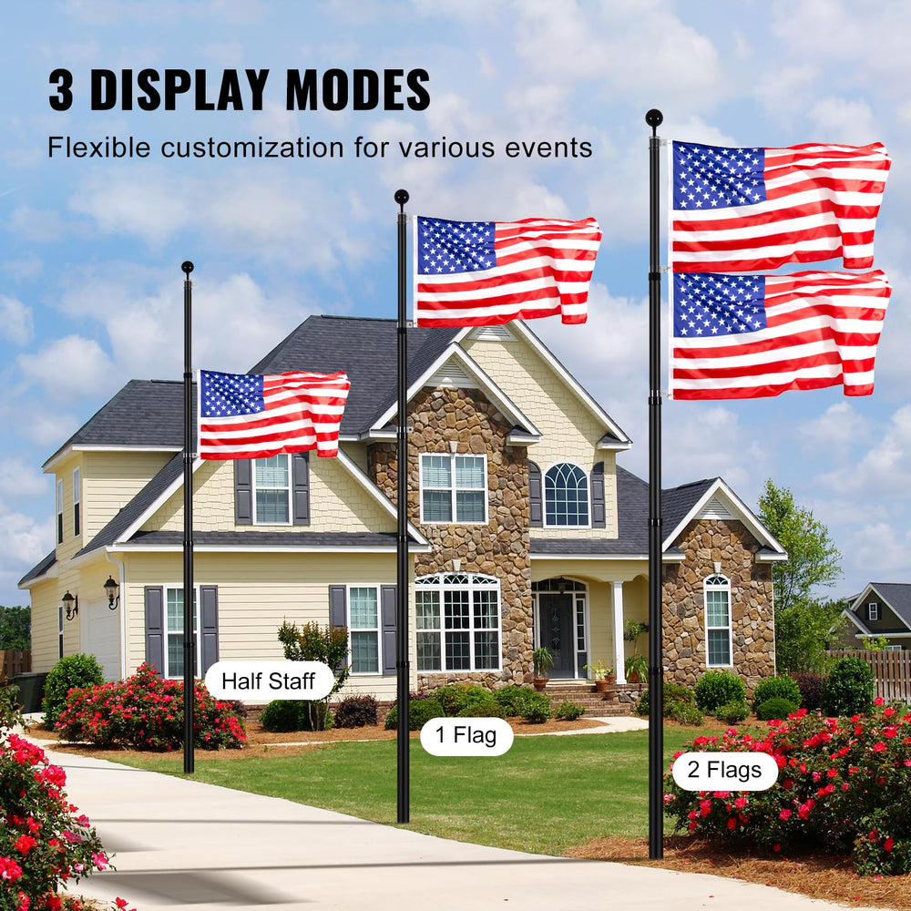 VEVOR 3x5 flag with brass grommets close-up for durable attachment