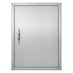 VEVOR front view of stainless steel access door showing flush mount and clean finish benefit
