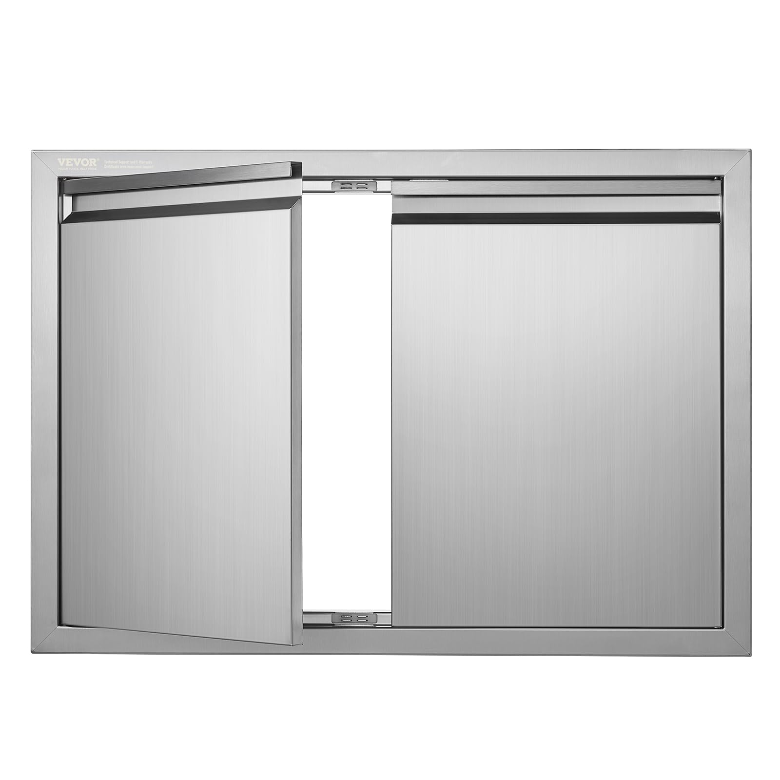 VEVOR front view of stainless steel access door showing clean profile and durable finish