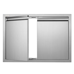VEVOR front view of stainless steel access door showing clean profile and durable finish