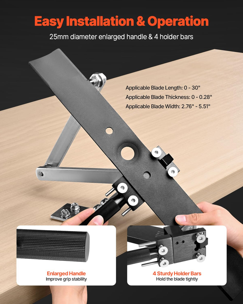 VEVOR four adapter pins displayed for broad grinder compatibility