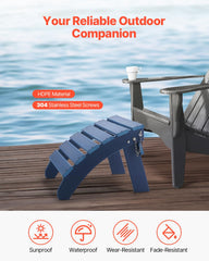 VEVOR folded ottoman flat for compact storage saving space