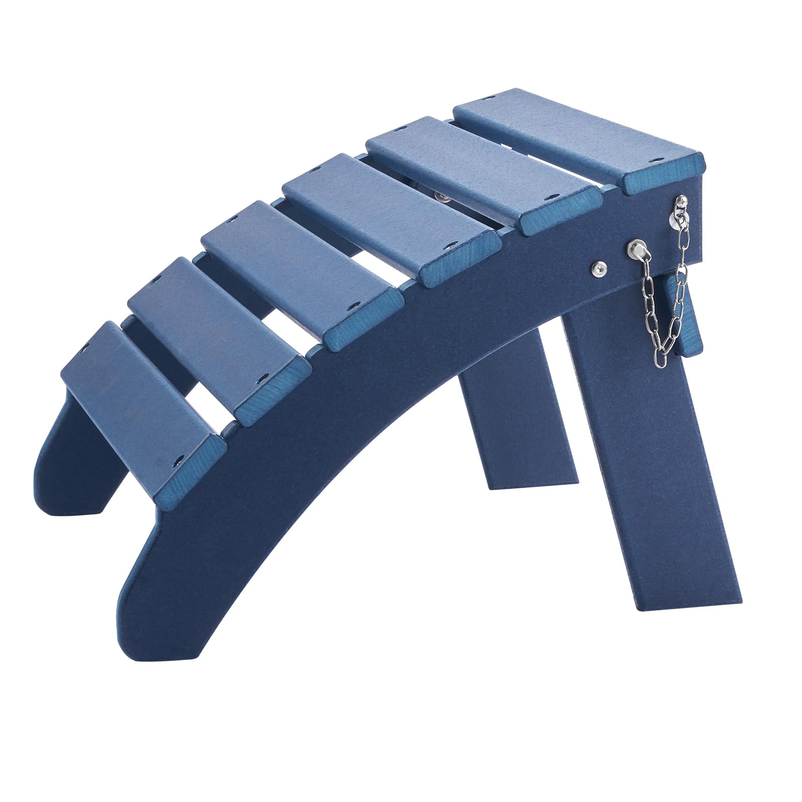 VEVOR ottoman stored under chair showing easy tuck-away storage