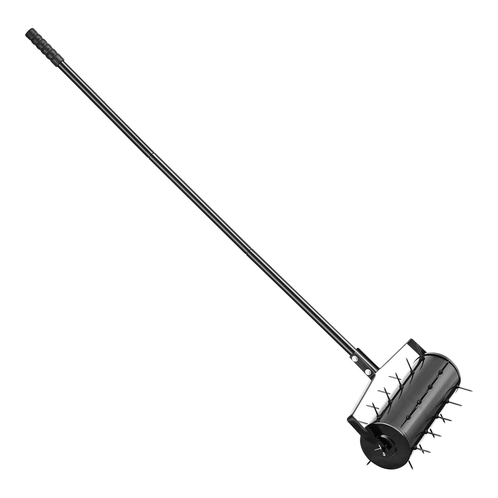VEVOR aerator placed in a garden lifestyle scene showing practical yard use