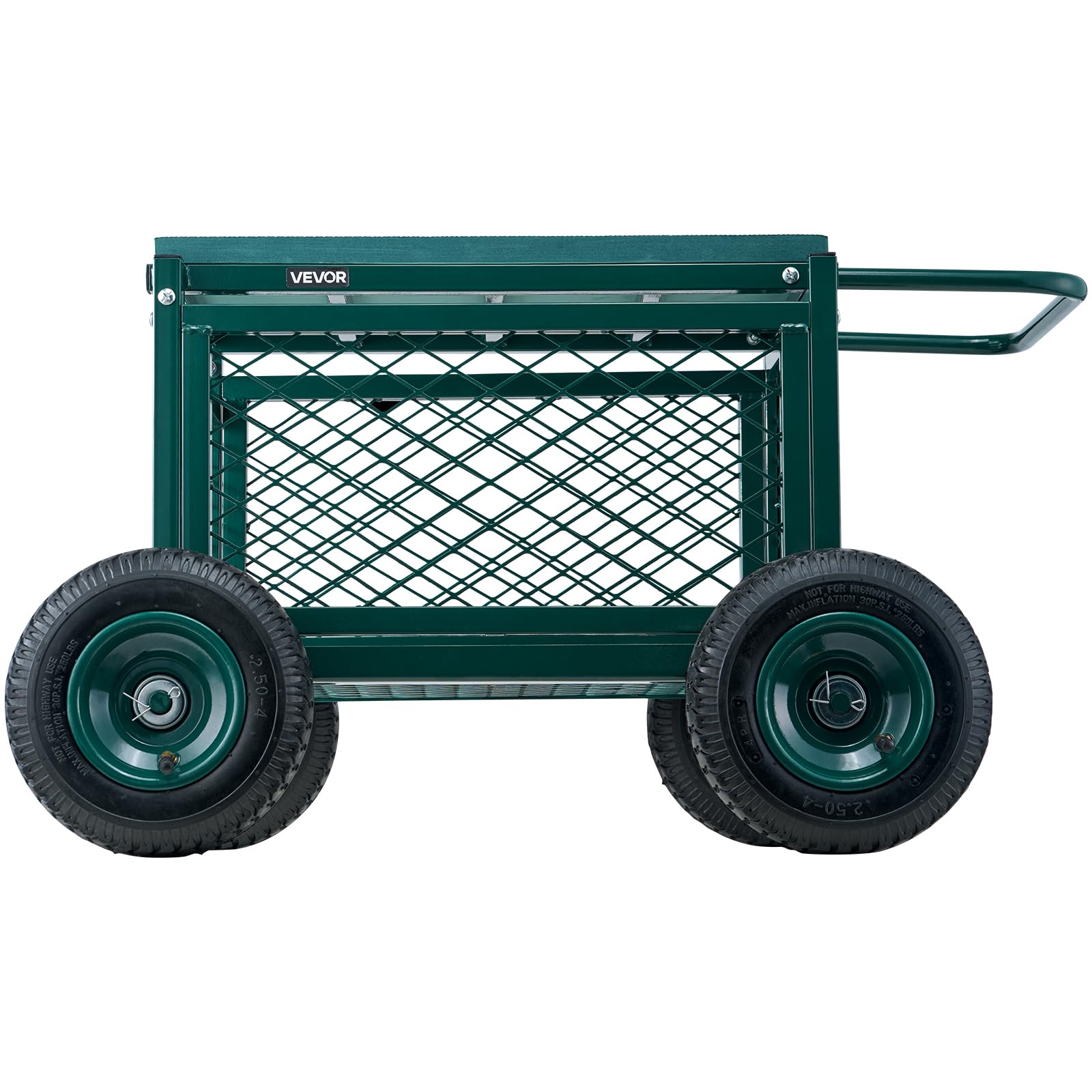 VEVOR all-metal frame detail displaying durable construction strength