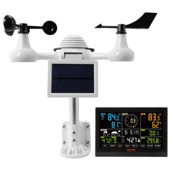 VEVOR anemometer and vane detail showing precise wind measurement benefit