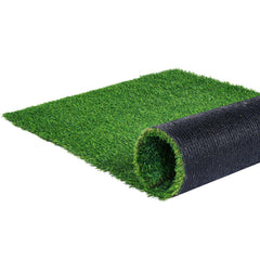 VEVOR front view of 4x6 ft turf showing natural look and instant greenery
