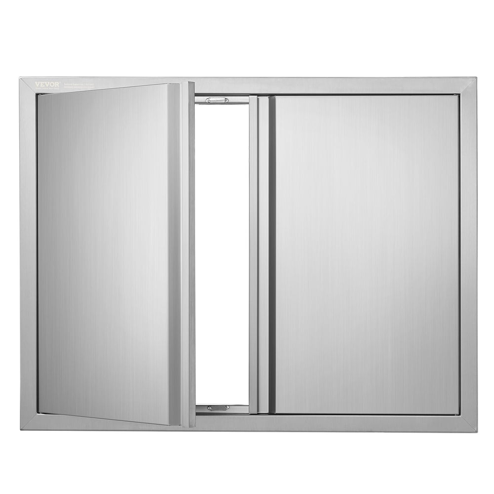 VEVOR front view showing stainless steel flush mount and neat finish