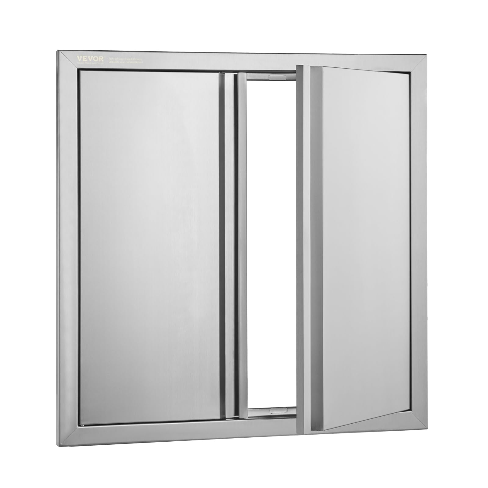 VEVOR access door in outdoor kitchen lifestyle setting emphasizing durable, professional look