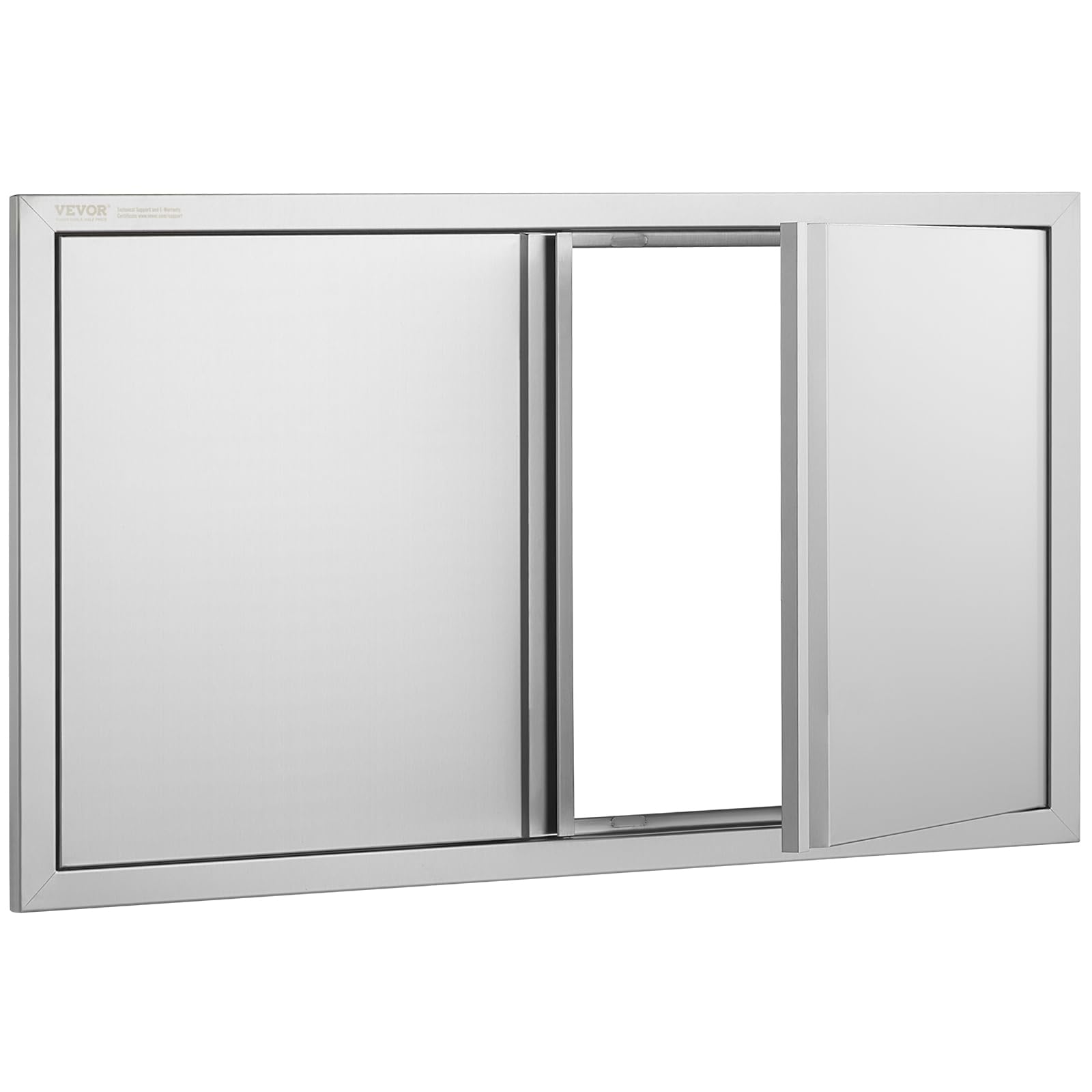 VEVOR access door in outdoor kitchen scene showing polished aesthetic