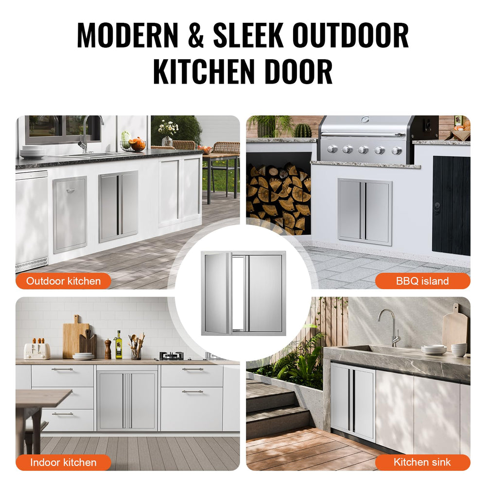 VEVOR open access door revealing storage cavity and tidy, accessible interior