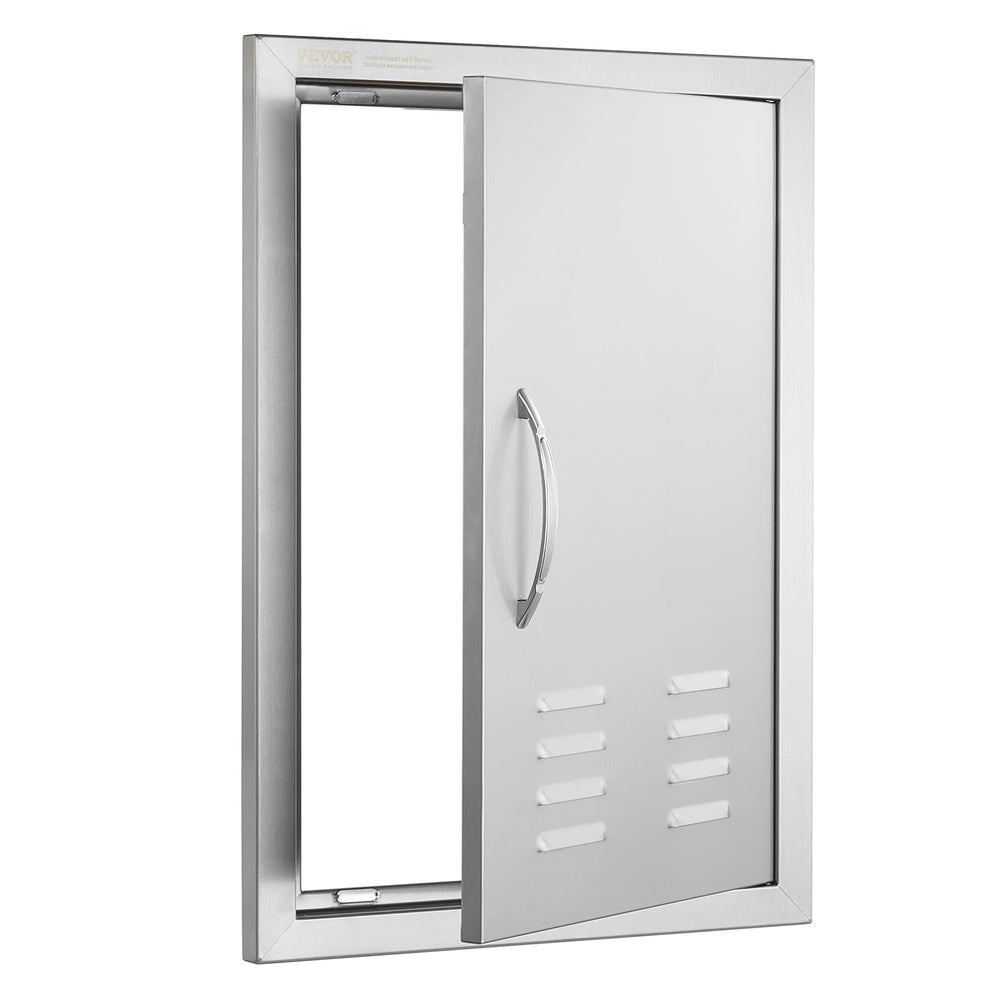 VEVOR packaging with 1:1 CAD template for accurate cutout and fast DIY install
