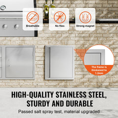VEVOR frame edge detail highlighting rounded thickened edge for safer handling