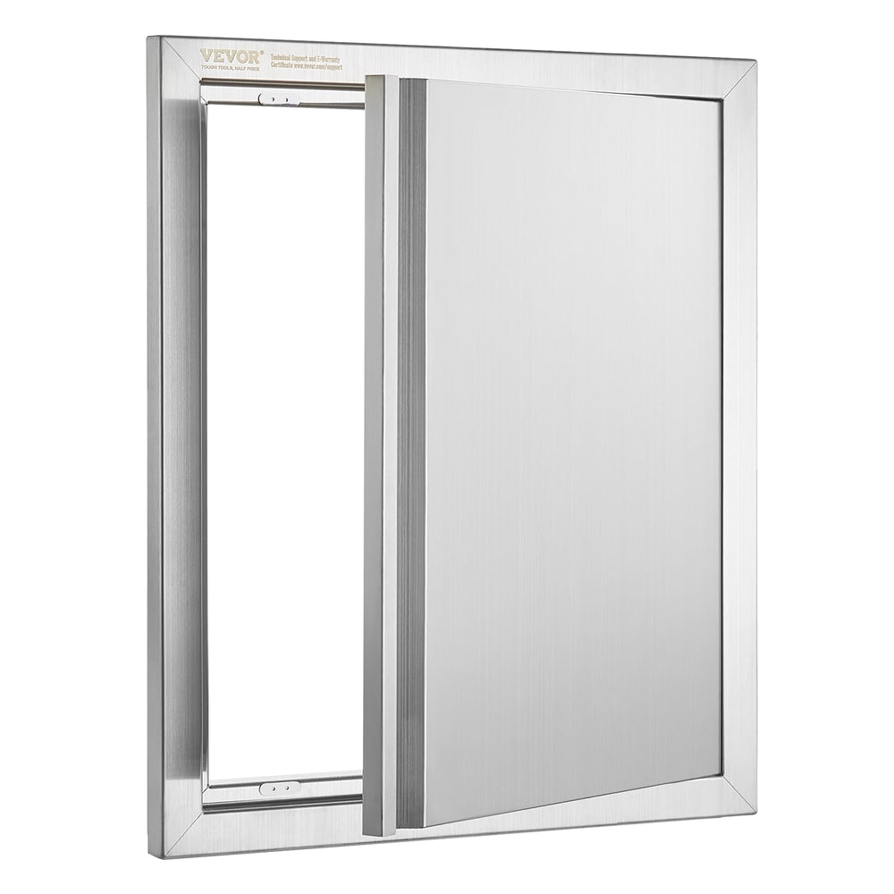 VEVOR door in an outdoor kitchen lifestyle scene illustrating durable polished styling