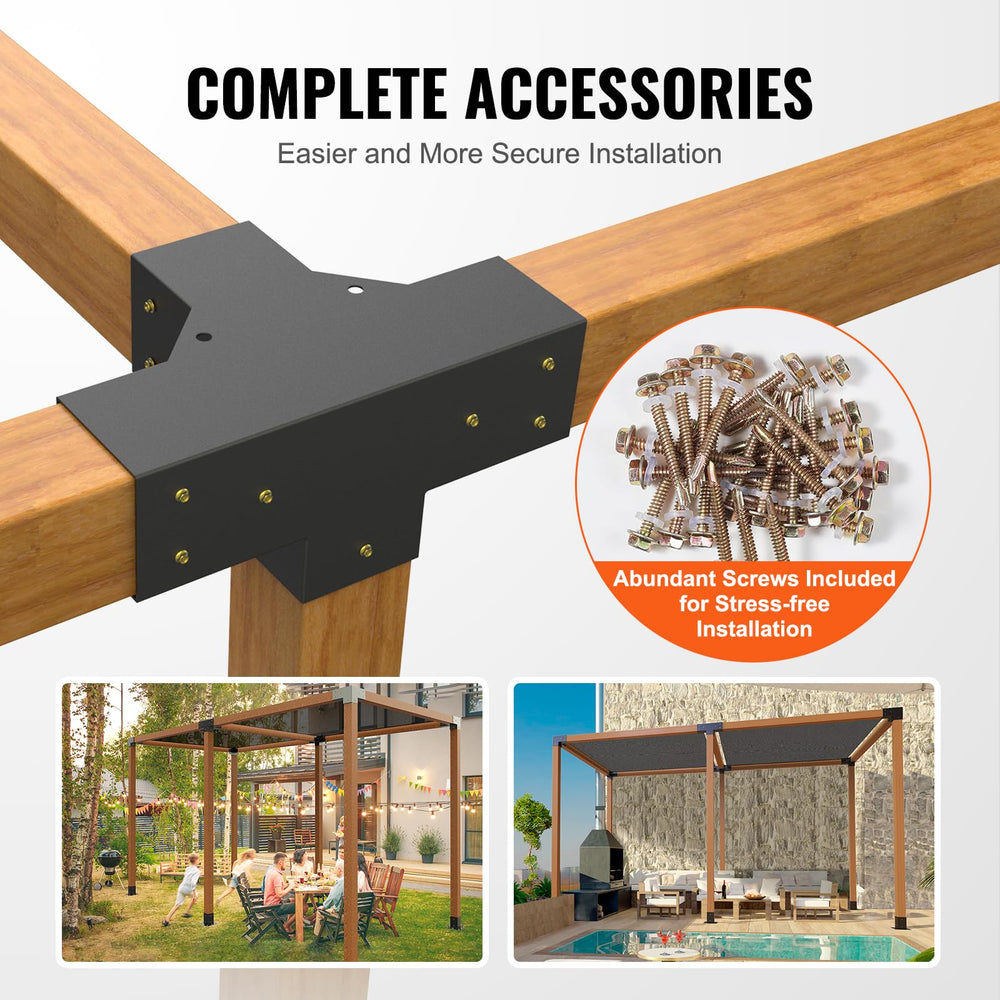 VEVOR grommet attachment holes for quick sunshade sail mounting and stiffness
