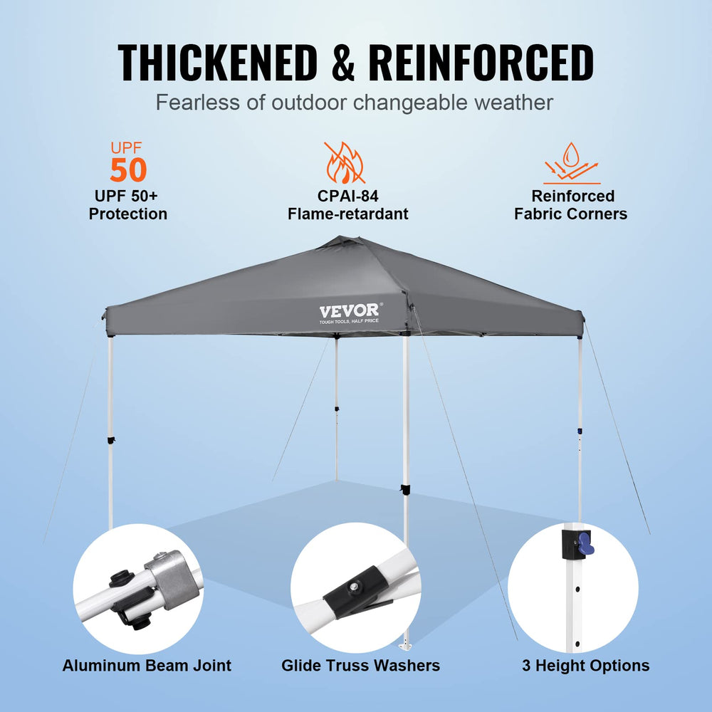 VEVOR fabric texture shot of 250D PU silver coating for weather protection