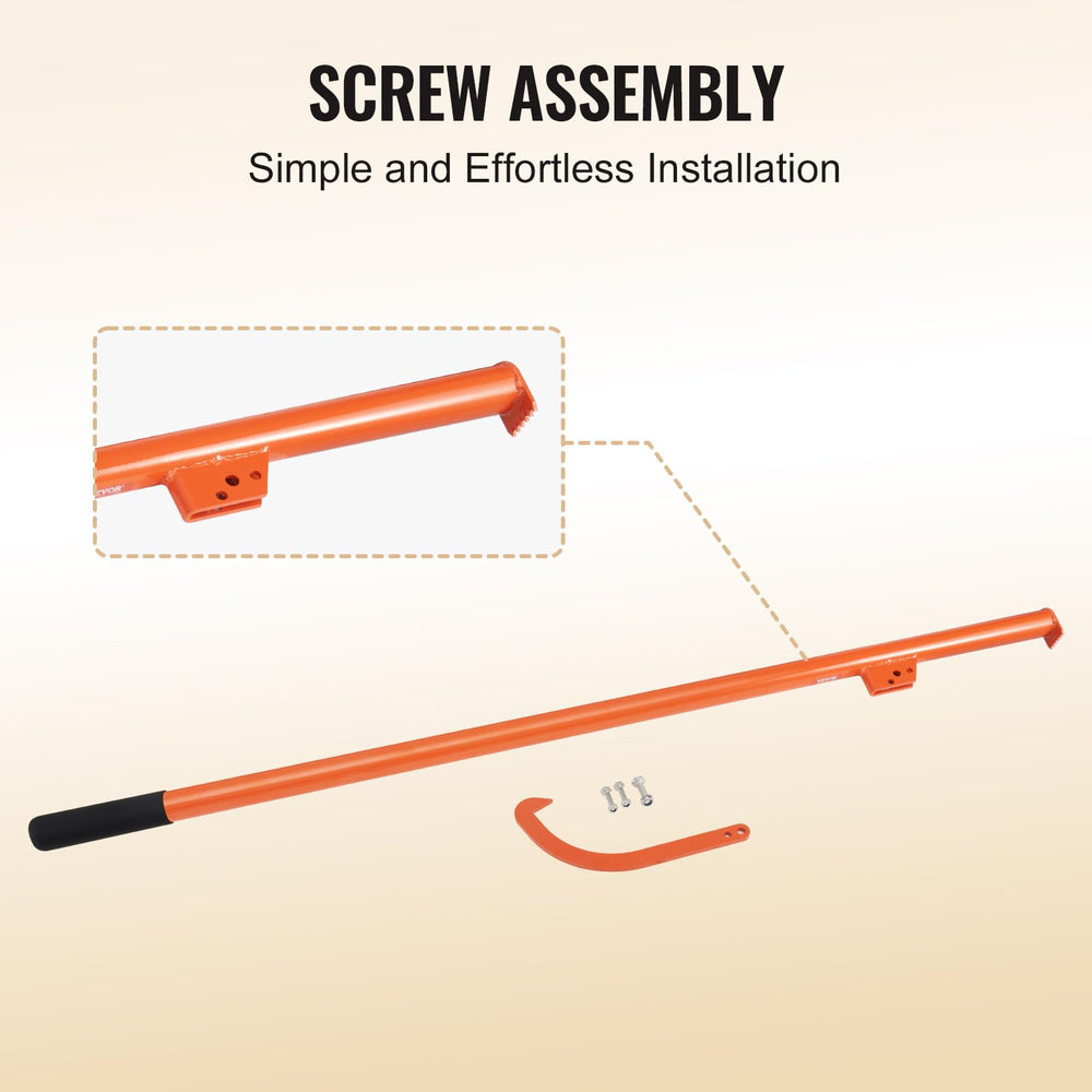 VEVOR cant hook weld and powder-coat detail that resists rust and increases durability