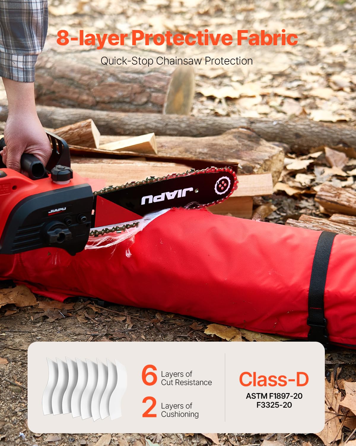 VEVOR soft inner lining detail providing comfort and reduced chafing while working