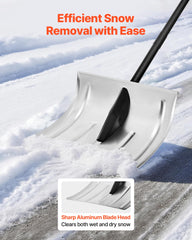 VEVOR closeup of aluminum edge highlighting durability benefit