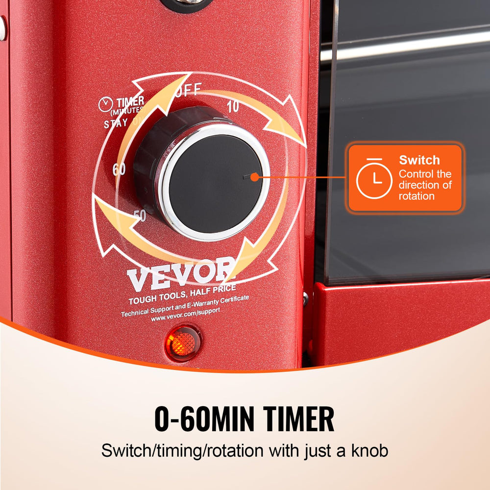 VEVOR stainless steel close-up highlighting food-grade, easy-clean surface