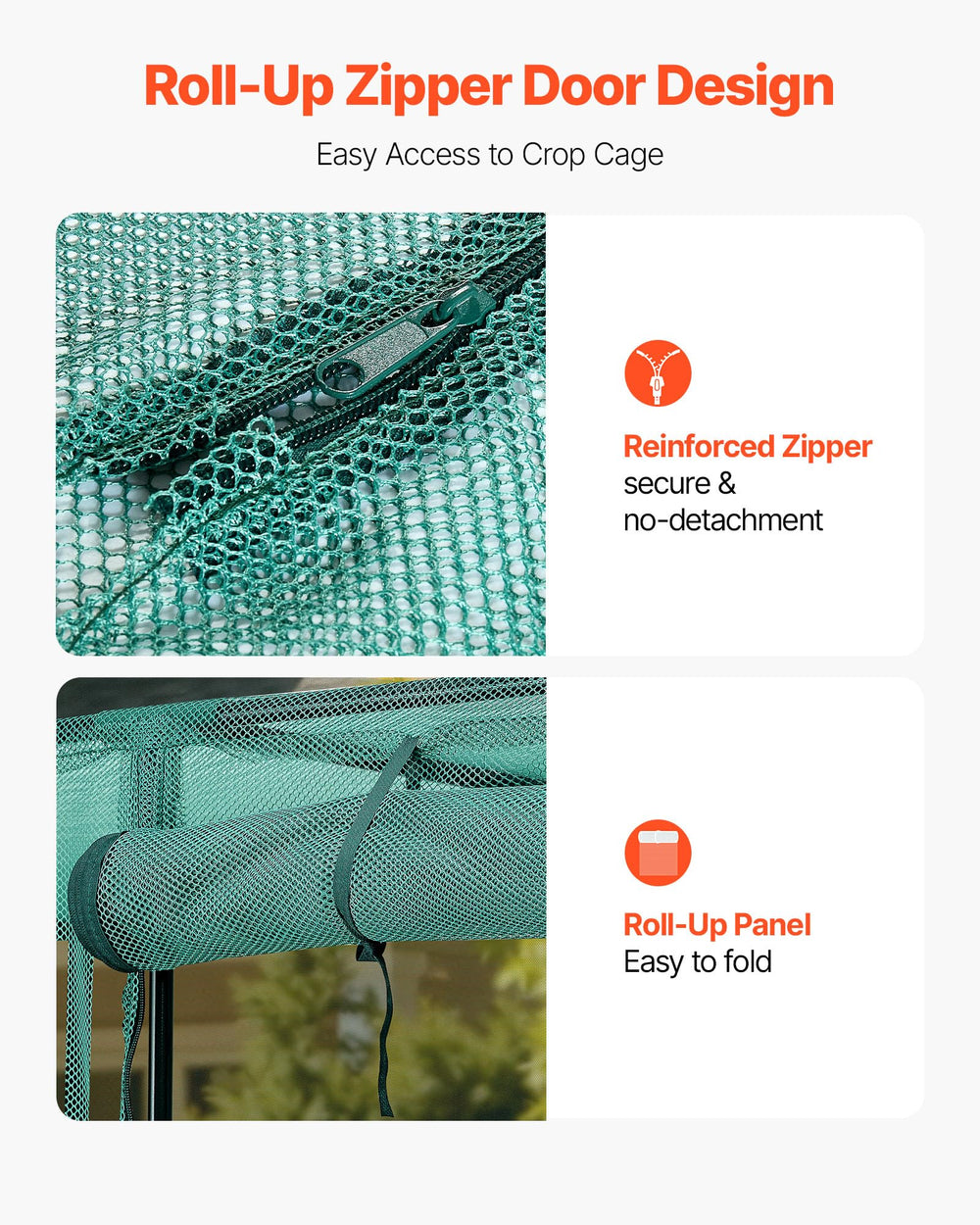 VEVOR crop cage protecting raised garden bed and keeping animals out