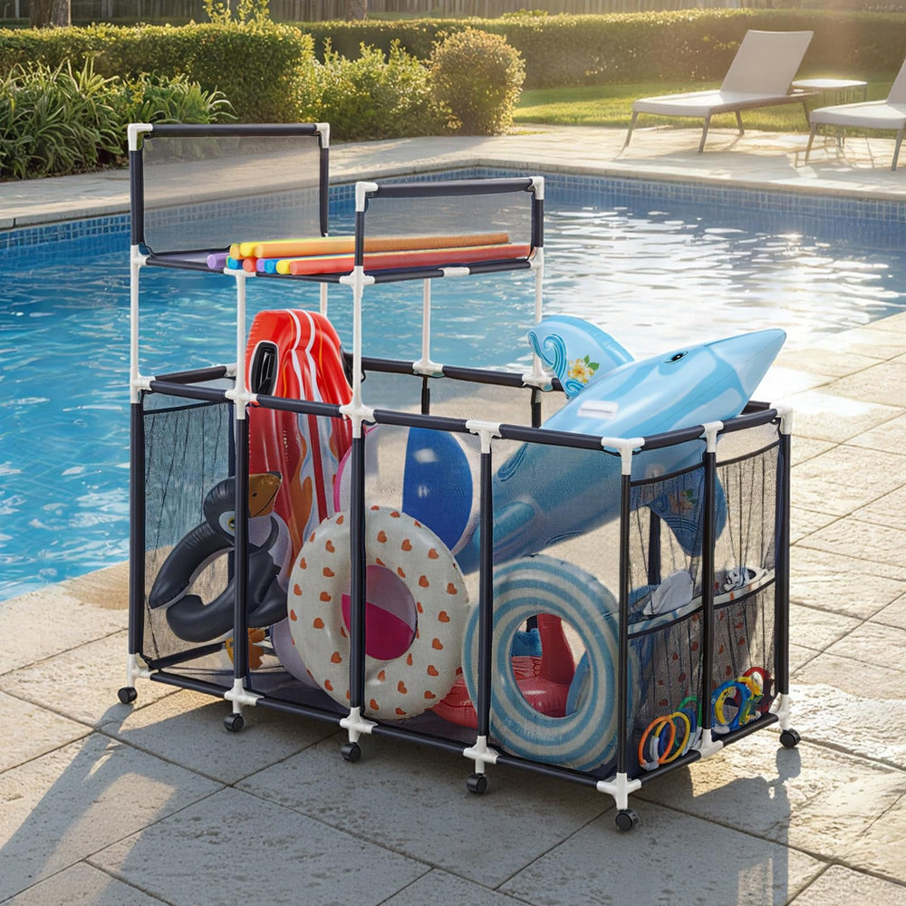 VEVOR disassembled components for compact storage and seasonal convenience