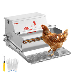 VEVOR feeder front view showing durable design and easy access benefit
