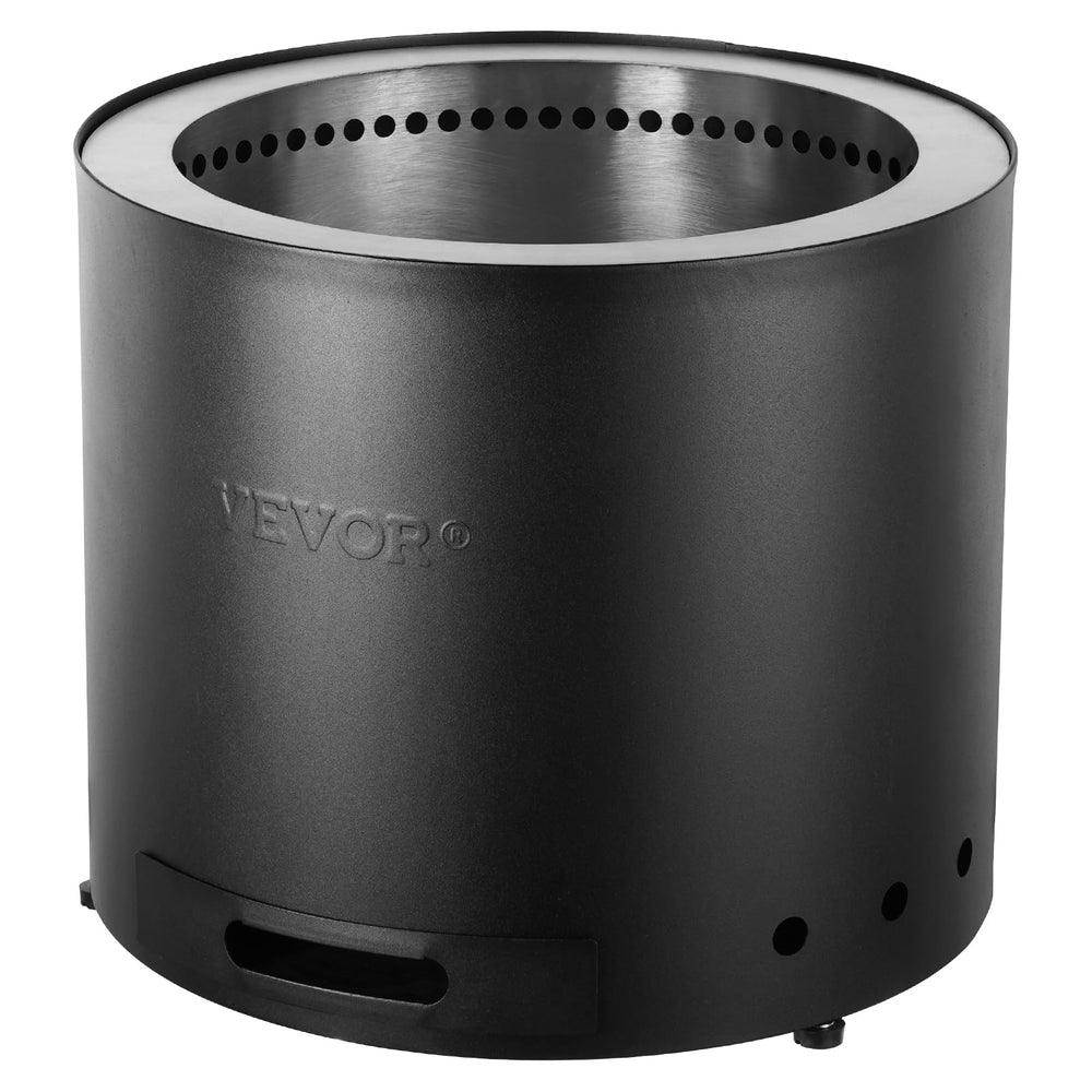 VEVOR stainless steel label close-up highlighting high-temp durability