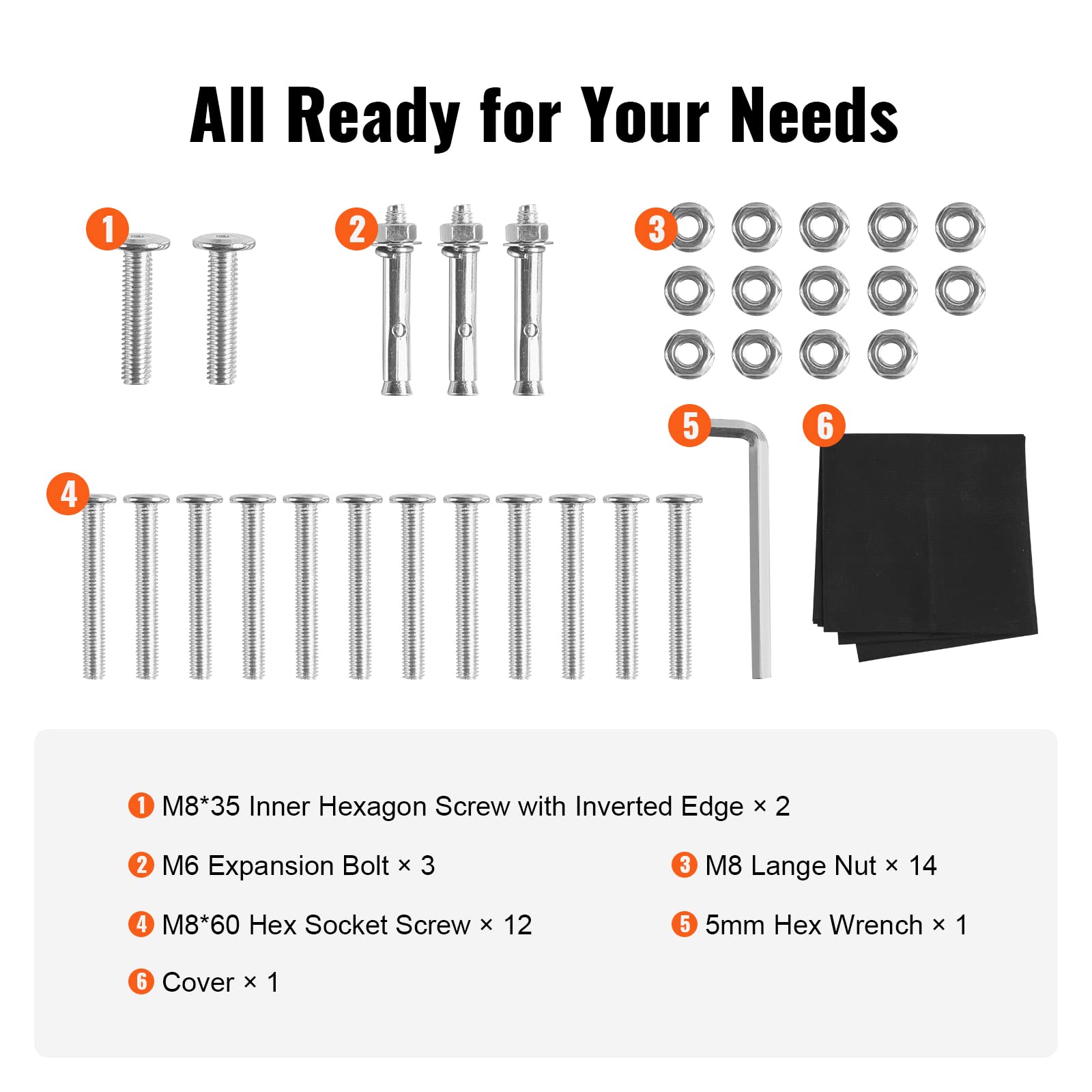 VEVOR zipper and velcro access showing easy retrieval and adjustable cover