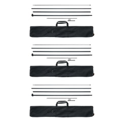VEVOR assembled flag pole kit front view showing tall advertising presence