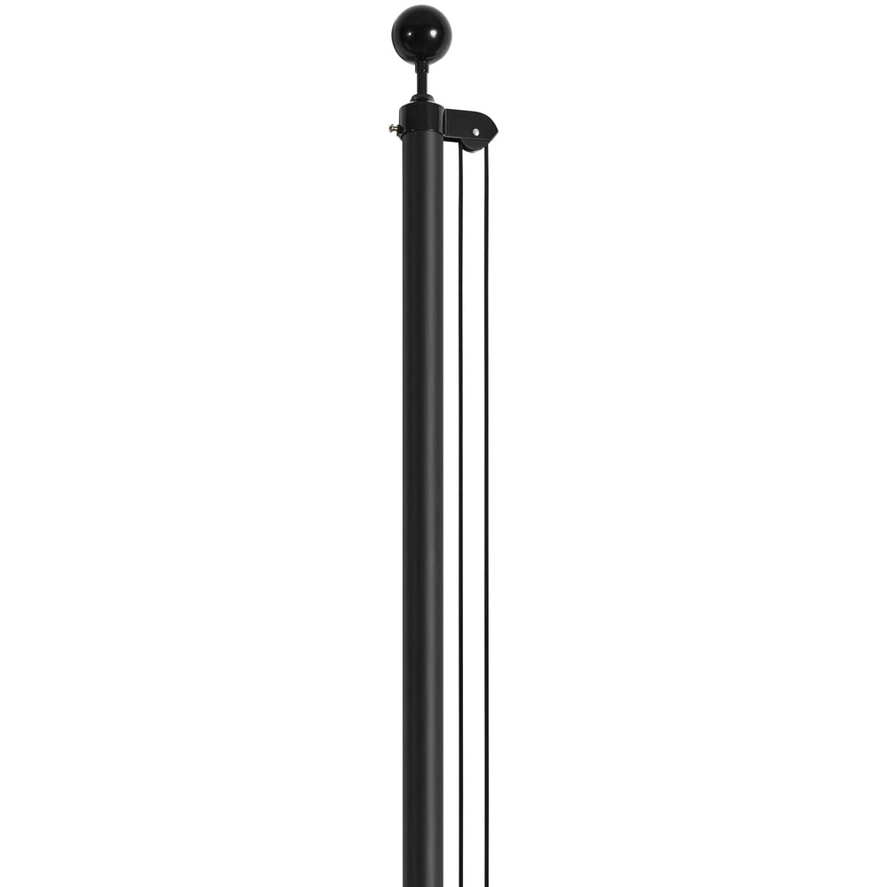 VEVOR flagpole in a yard setting showing professional curb appeal