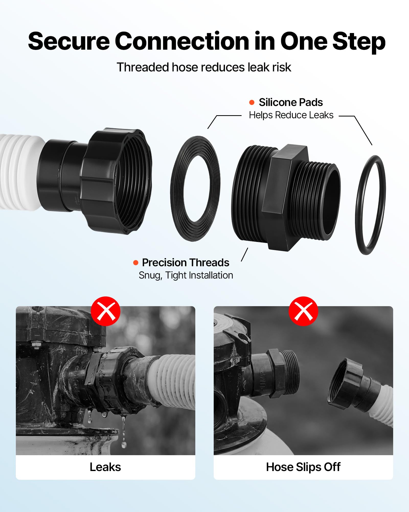VEVOR open-access view shows easy maintenance access for fast servicing benefit