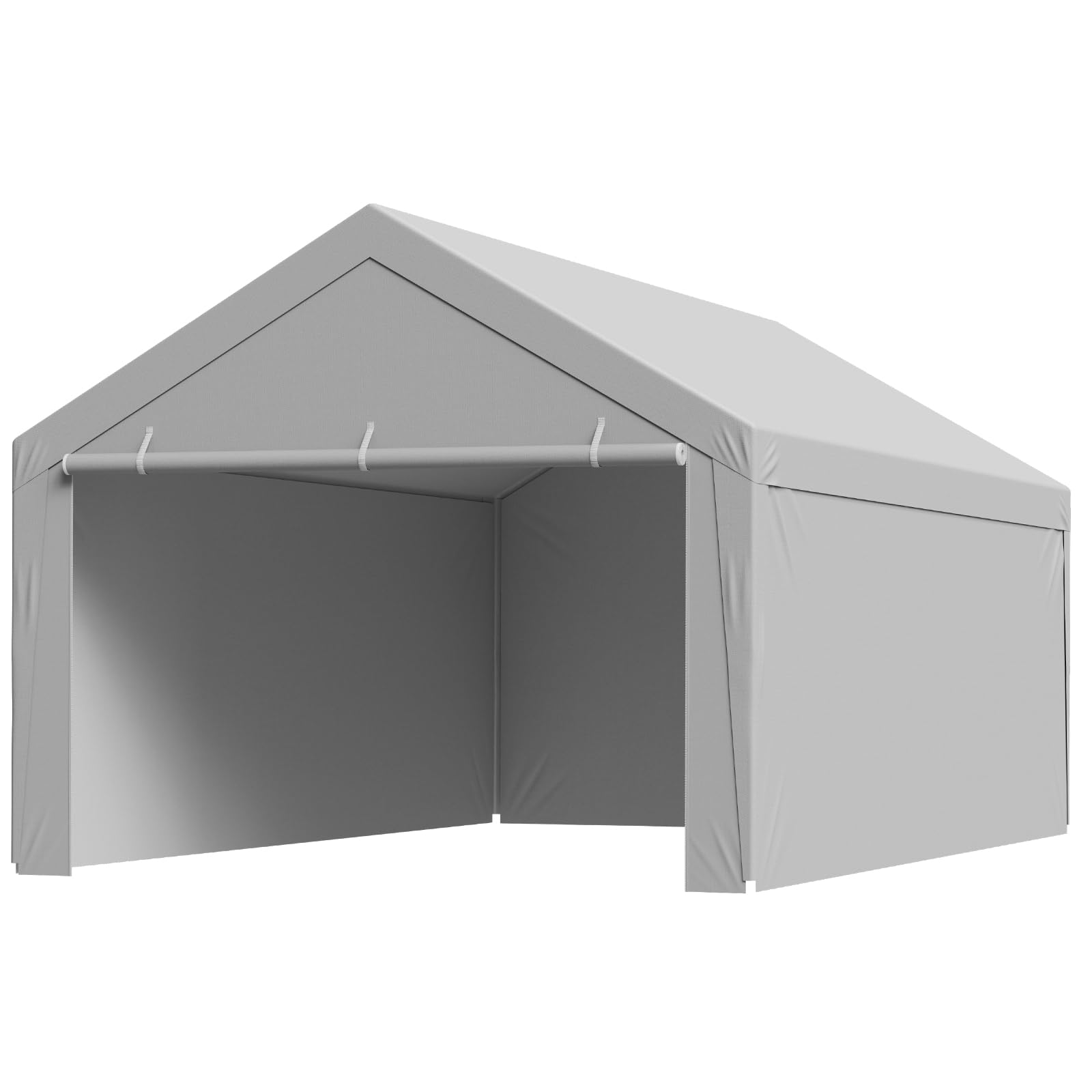 VEVOR folded canopy ready for storage highlighting compact portability