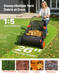 VEVOR close-up of metal frame and hopper fabric highlighting durable construction