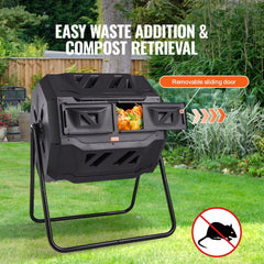 VEVOR steel frame and supports providing sturdy, weatherproof stability