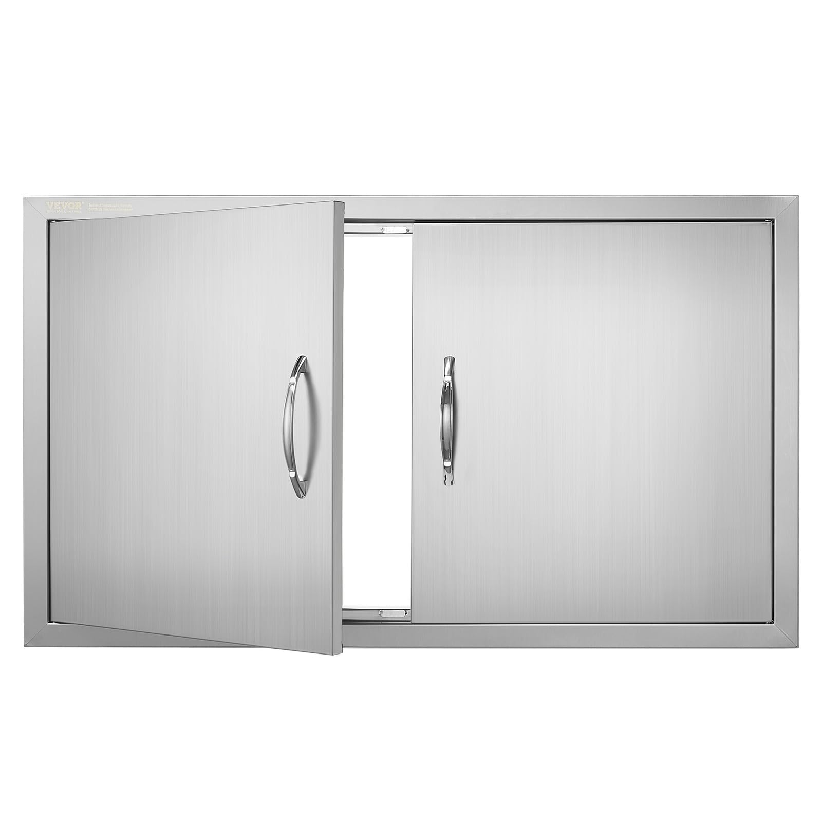 VEVOR front flush-mount double door showing clean fit and durable finish