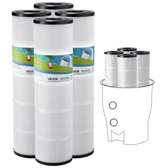 VEVOR front packaging showing four cartridges and compatibility benefits