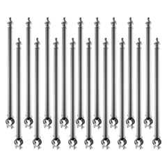VEVOR front view of 18-pack extenders showing full set and caps, adds secure height