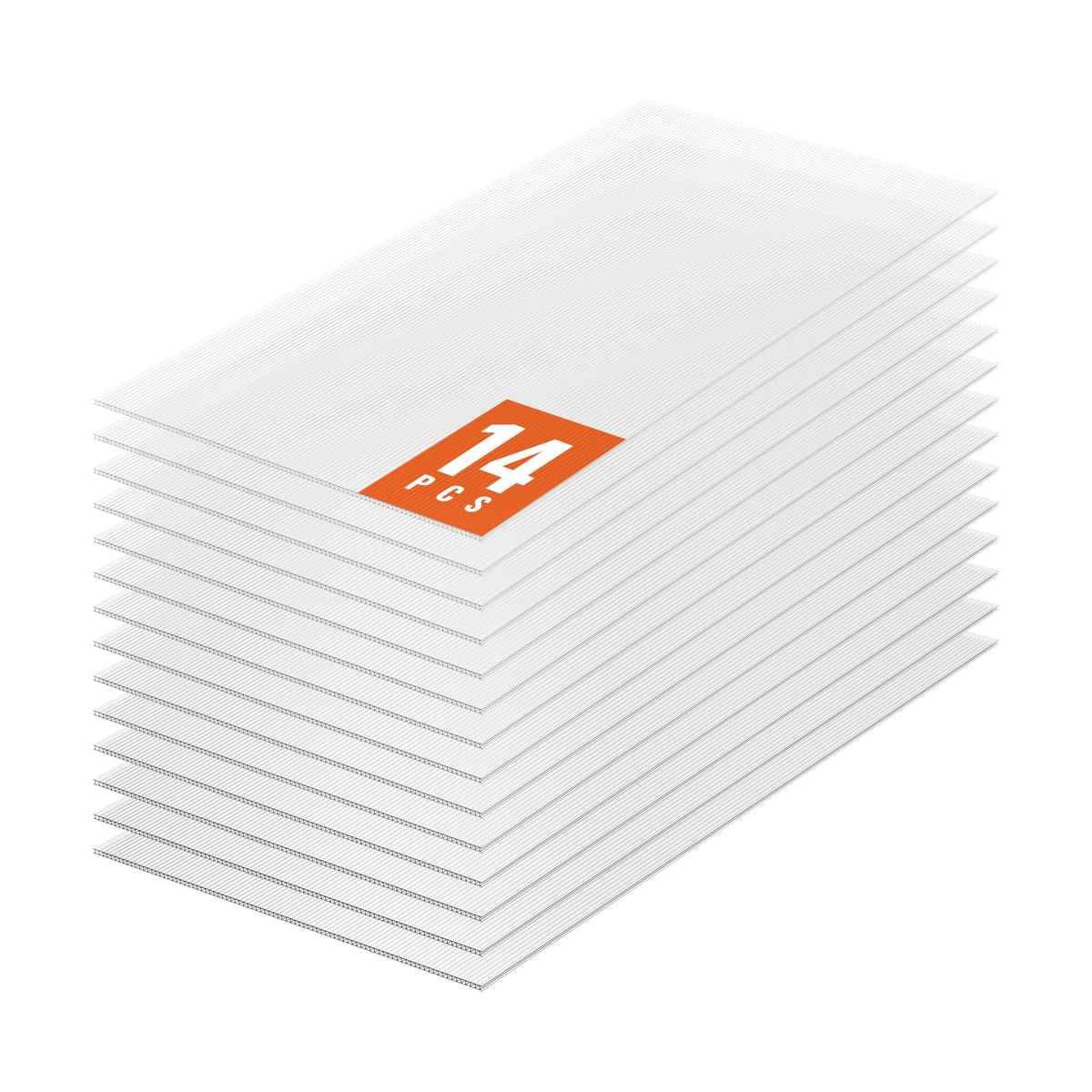 VEVOR front view of 14-pack panels showing complete set and benefits